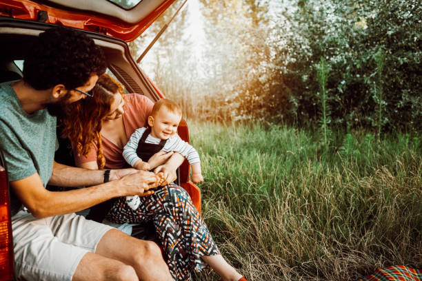 istock Traveling with baby 1172692652