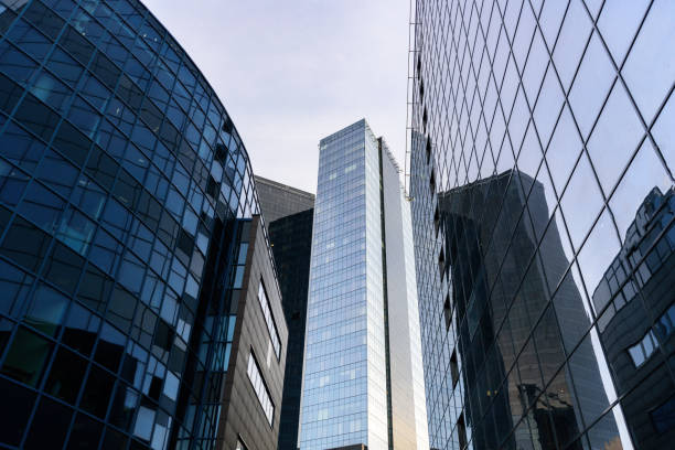 istock Tallinn business district from below 1172696246