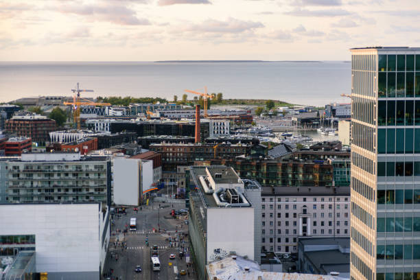 istock Aerial view to Tallinn center 1172696355