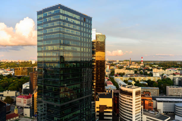 istock Aerial view to Tallinn center 1172696962