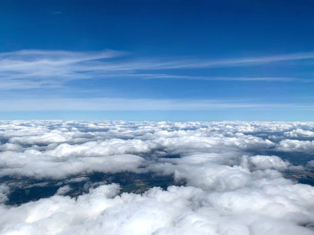 istock Background of blue sky and clouds 1172699463