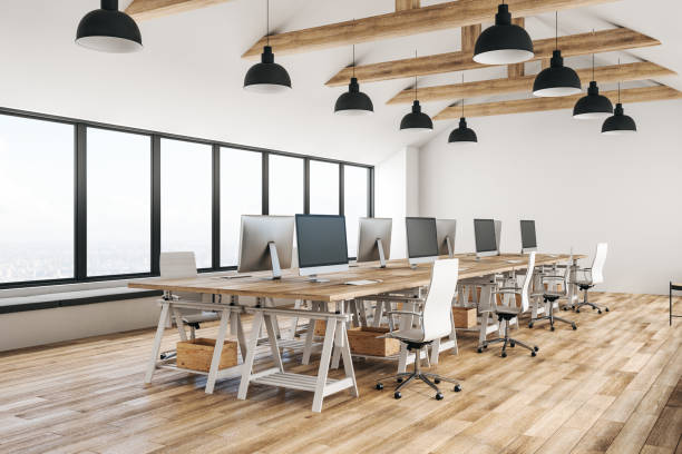 istock Contemporary coworking office 1172715385