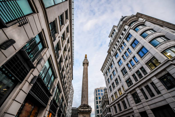 istock Monument To The Great Fire In London, UK 1172722554