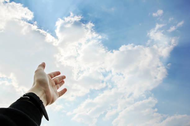 istock An outstretched hand to the sky 1172726816
