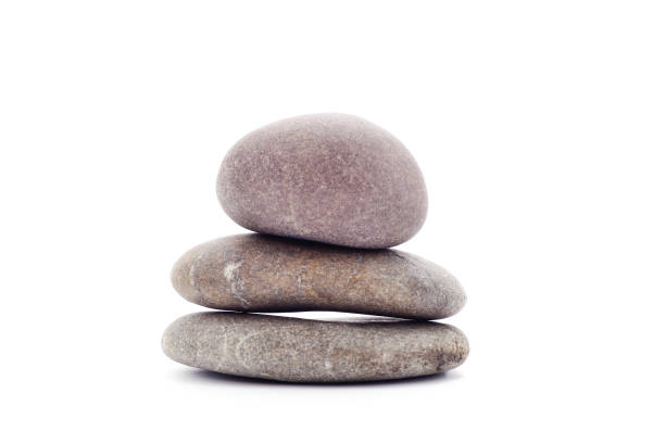 Gray sea stones.