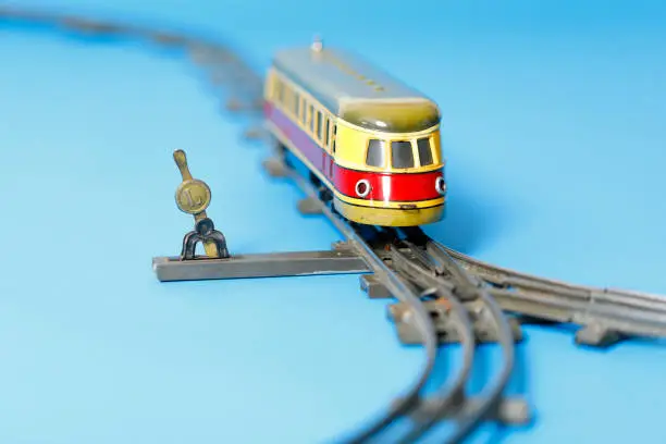 Photo of Toy of a historical Railway