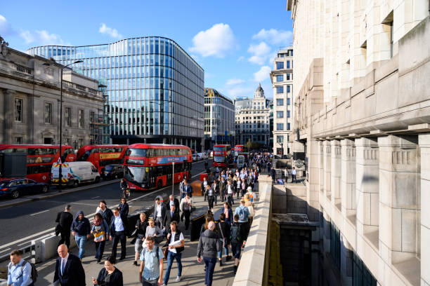 istock Business commuters on London Bridge 1172731919