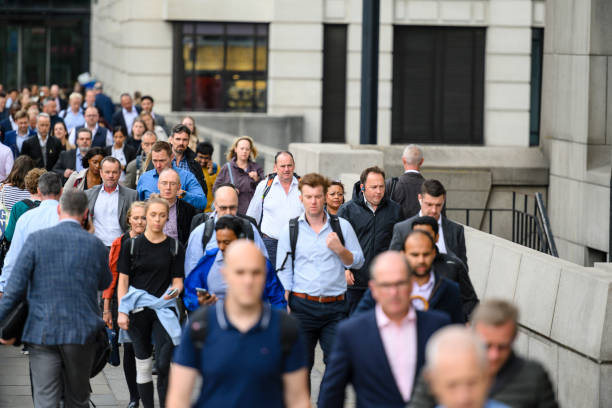 istock Crowd of commuters in London 1172732093
