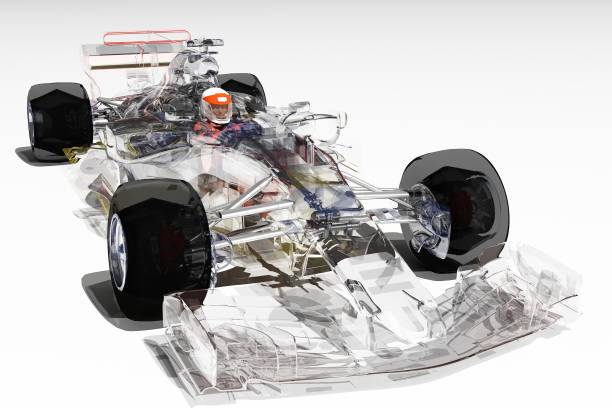 istock Transparent model cars. 1172732887