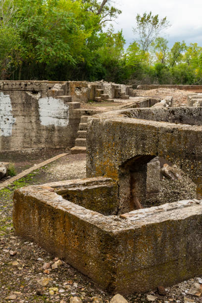 istock Ruins of old factory 1172739875