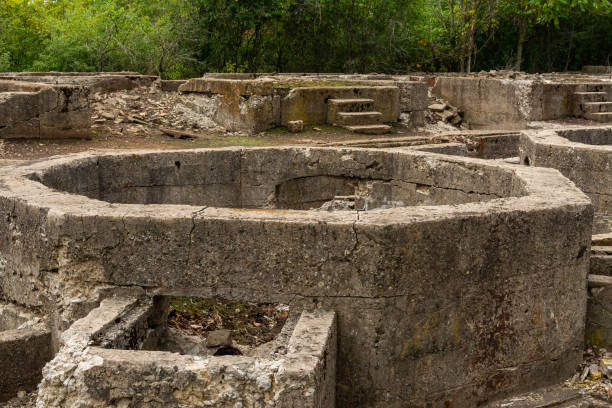 istock Ruins of old factory 1172739877