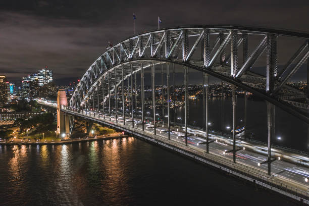 istock Sydney Harbour Bridge at Night 1172748650