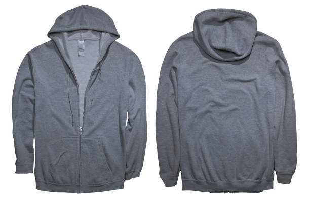 istock Gray Hoodie Mock up 1172753172