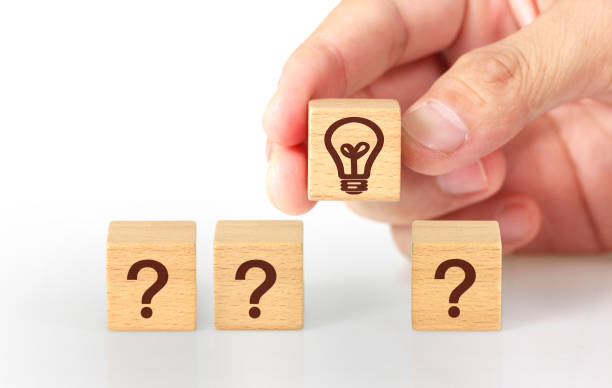 istock Concept creative idea and innovation.  wooden cube block  in hand 1172754448