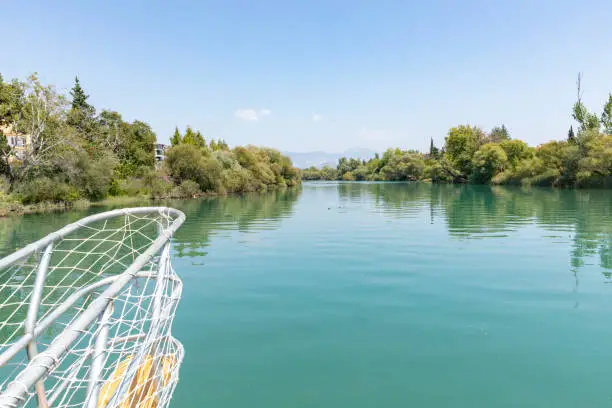 Photo of views of the river Manavgat in Turkey