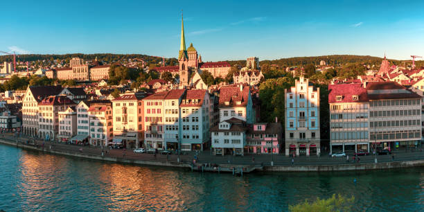 istock Zurich, largest city in Switzerland 1172758145