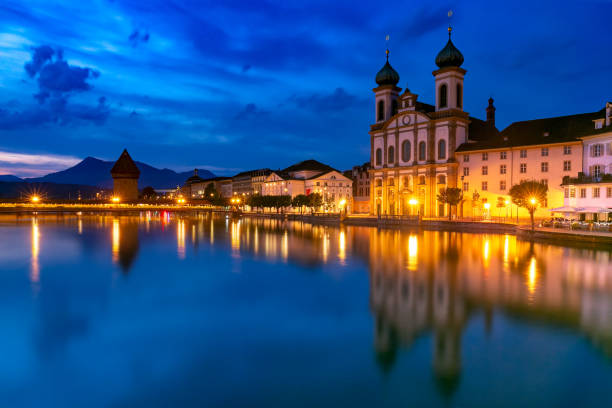 istock Lucerne at night, Switzerland 1172758426
