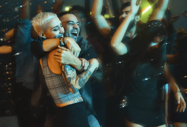 Taking their love to the dance floor
