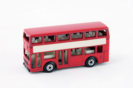 Red London Bus, toy car