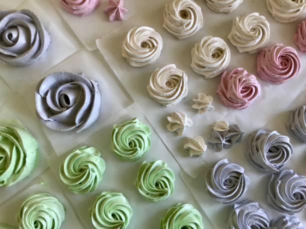 istock Set of homemade marshmallows 1172768612