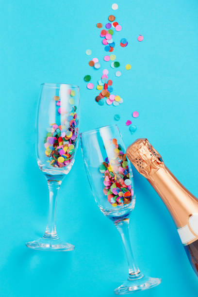istock Christmas and New Year holiday festive card 1172783708