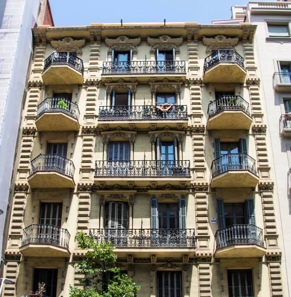istock Old buildings, Barcelona, Spain 1172785457