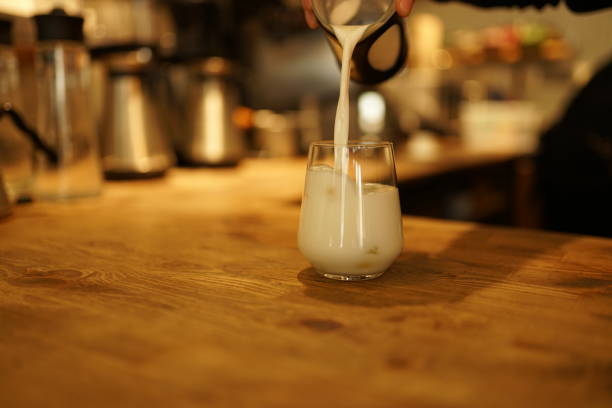 istock Barista making ice coffee in coffee shop, cold coffee 1172798850