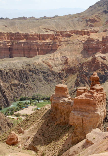 istock View over Charyn Canyon, Kazakhstan 1172800236