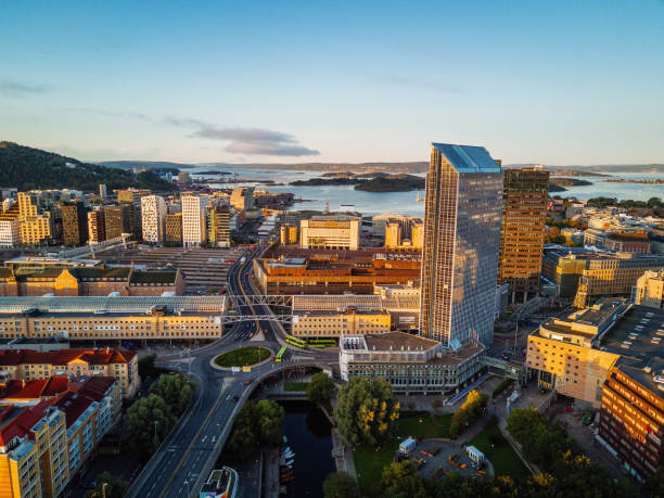 istock Summer in Oslo - aerial panoramic view 1172800552