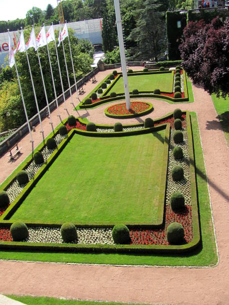 View of Petrusse park in Luxemburg city Luxembourg - July 21, 2015: View of Petrusse park in Luxemburg city petrusse stock pictures, royalty-free photos & images