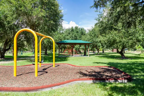 Scotty's Cove Conservation Area  near Kissimmee, Florida is a public park that offers a Canoe/kayak launch, hiking & exercise trails, picnic tables, pavillions, and a playground