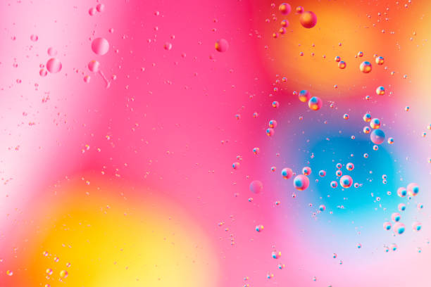 istock Water bubbles. Macro shot of air or molecule. Abstract space background. 1172818603