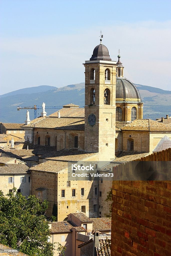 Widok Urbino. - Zbiór zdjęć royalty-free (Architektura)
