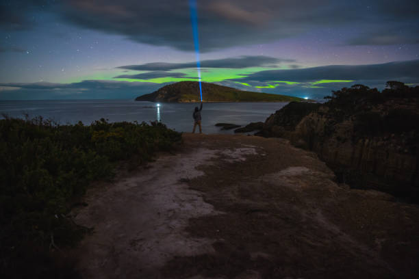 aurora australis 20190511 - australis zdjęcia i obrazy z banku zdjęć