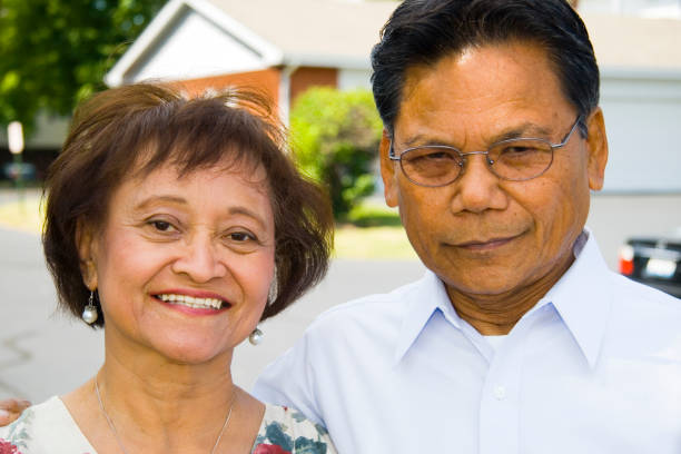 istock Senior Filpino Couple 117282333