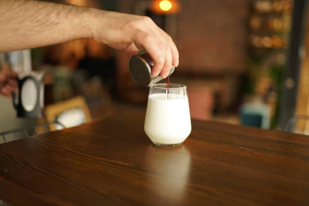istock Barista making ice coffee in coffee shop, cold coffee 1172823519
