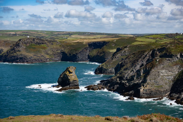 istock Cornwall North coast bay of water 1172827897