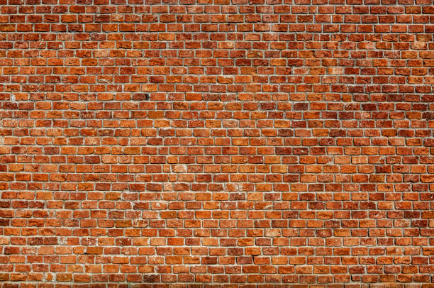 texture del muro di mattoni - brick wall old brick wall foto e immagini stock