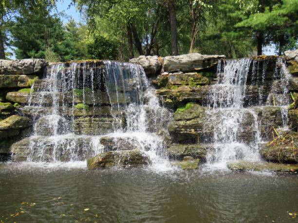 istock waterfalls in Ozarks, Branson, Missouri 1172835793