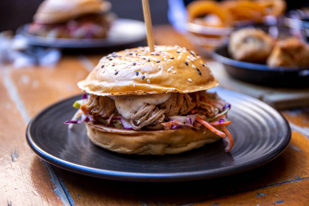 istock burger with crunchy red cabbage slaw 1172842949