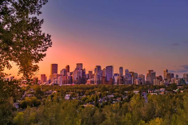 istock Vibrant Calgary City Sunrise 1172855361