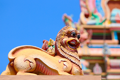 Yazhi Statue In Srirangam Temple Tower Stock Photo - Download Image Now - Ancient, Architecture, Carving - Craft Product - iStock Yazhi Statue In Srirangam Temple Tower Stock Photo - Download Image Now - Ancient, Architecture, Carving - Craft Product - iStock