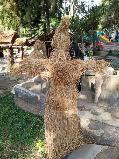 istock straw shaped people in the playground 1172857841