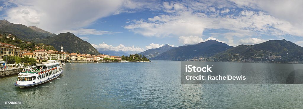 Lago di Como. - Foto stock royalty-free di Acqua