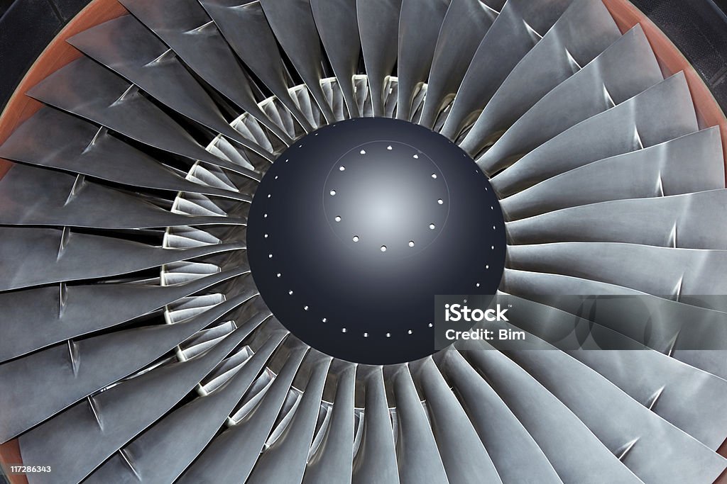 Jet Turbina a - Foto stock royalty-free di Caccia - Aereo militare