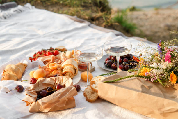 istock Outdoor summer or spring picnic at the beach 1172871935