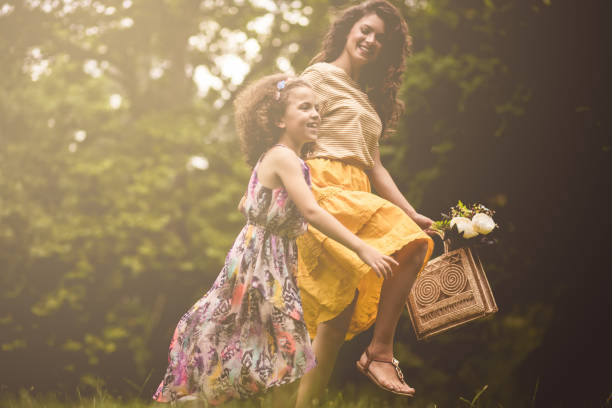istock She's turned motherhood into one fun moment for Mom. 1172881140