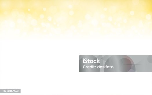 istock Golden, pale yellow and white coloured shimmery shining starry look  Merry Christmas, New Year festive background stock vector illustration. 1172882628