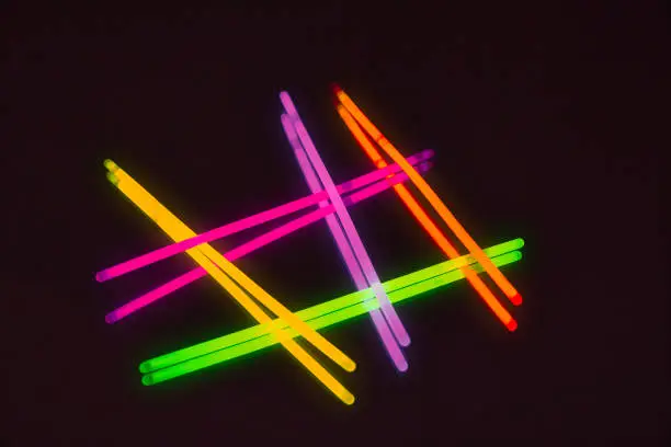 Photo of New colors of glow sticks for night party