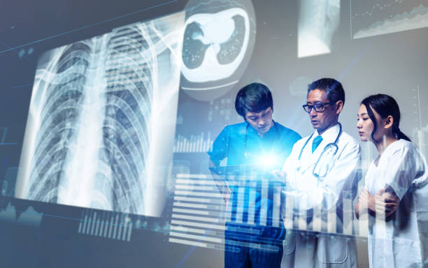 istock Medical technology concept. Electronic medical record. 1172891970